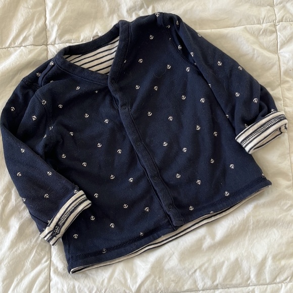 Gap Baby First Favorites Cotton Reversible Two-Piece Outfit Set - Picture 2 of 15